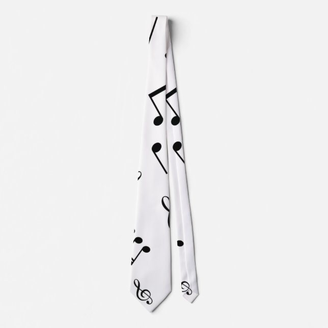 Cravate Motif musical (Devant)
