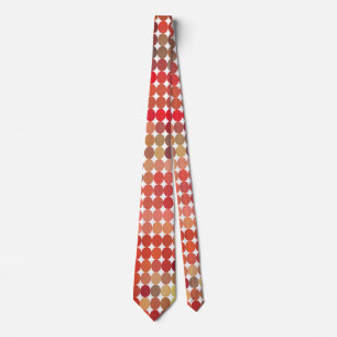 Cravate motif ovale d'arabie