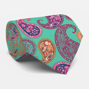 Cravate Motif Paisleys