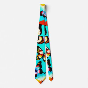 Cravate Motif papillon
