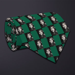 Cravate Motif photo rectangulaire haute couleur personnali