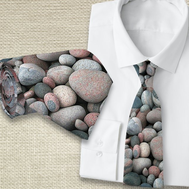 Cravate Motif River Rocks (Créateur téléchargé)