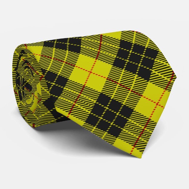 Cravate Motif tartan MacLeod (Roulé)