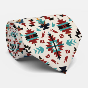 Cravate Motif tribal du Sud-Ouest