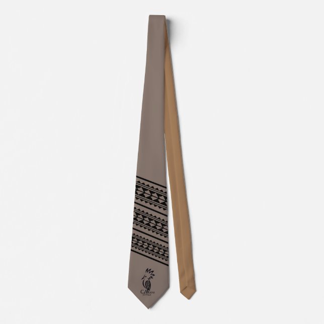 Cravate Motif Tribal Krawatte (Vorderseite)