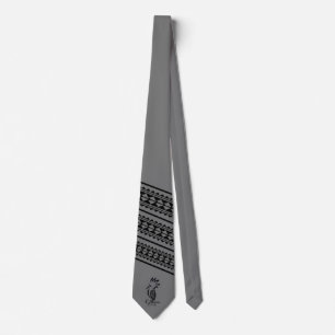 Cravate Motif Tribal Krawatte