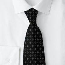 Motif tribal noir