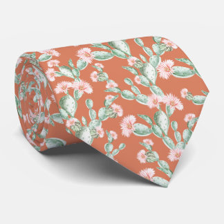 Cravate Motif Wild Cactus