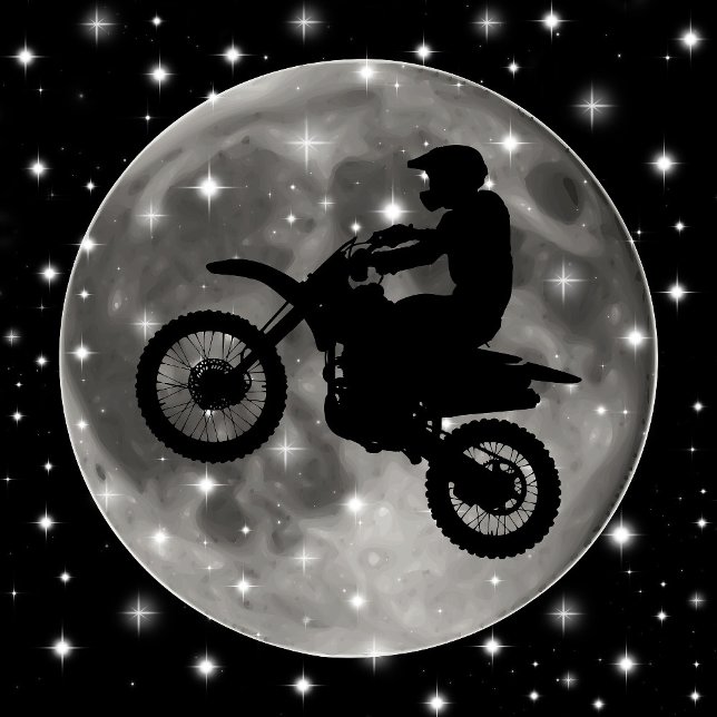 Cravate Moto sur la Moon Motorcross Sport (Créateur téléchargé)