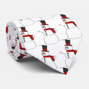 Cravate Motoneige de Noël