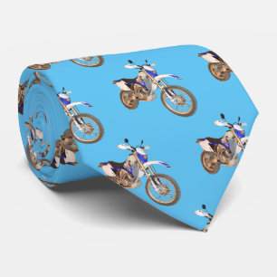 Cravate Motos Blue Dirt,