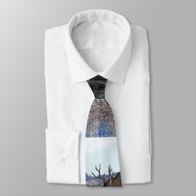 Cravate Mule deer bucks 2 (Attaché)