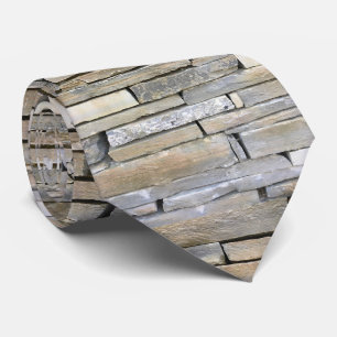 Cravate Mur en pierre