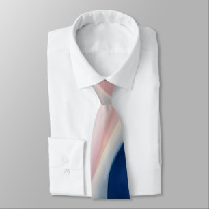 Cravate Musique rose et bleu par O'Keeffe