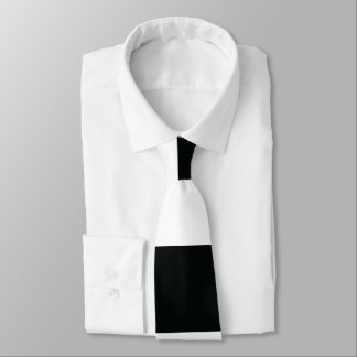 Cravate Mydeas | Bandes larges noires et blanches