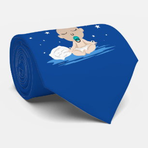 Cravate NAMASTE SUCKA bébé yoga zen master drôle
