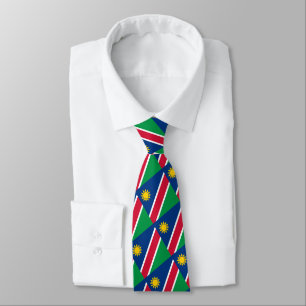 Cravate Namibie Cravates, mode Namibien Drapeau, affaires