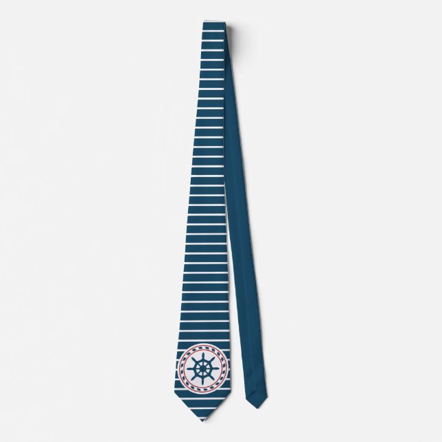 Cravate Nautical design (Devant)