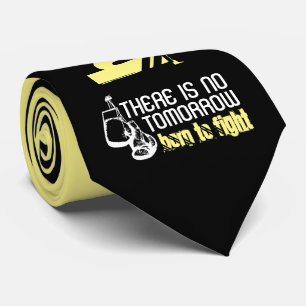 Cravate Né Pour Combattre, Gants De Boxe