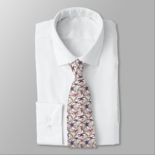 Cravate Necktie de Motif de libellules