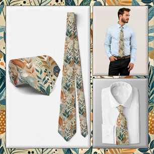 Cravate NECKTIE - Feuille, Feuille, Feuille