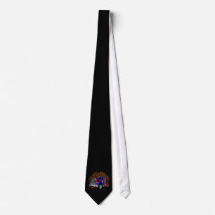 Cravate Necktie King Trucker Blue Semi Mens pour camions