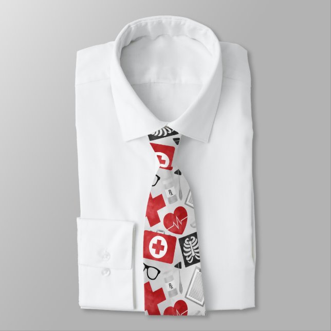 Cravate Necktie Médicale (Attaché)