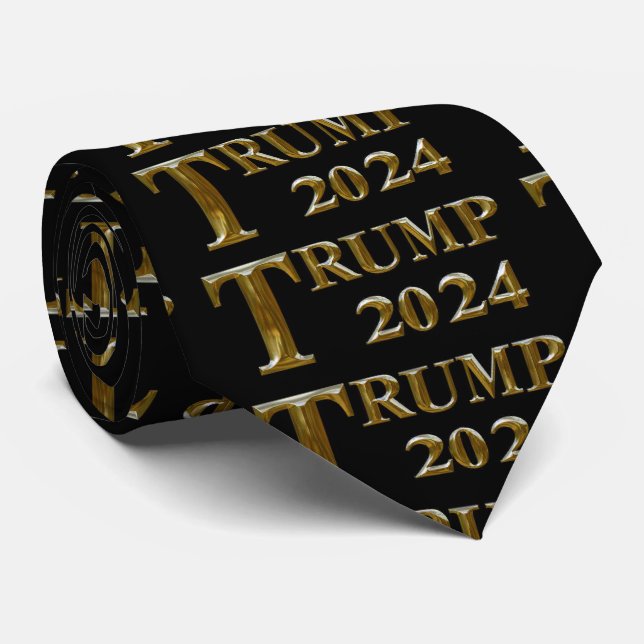 CRAVATE NEW YORK TRUMP (Roulé)