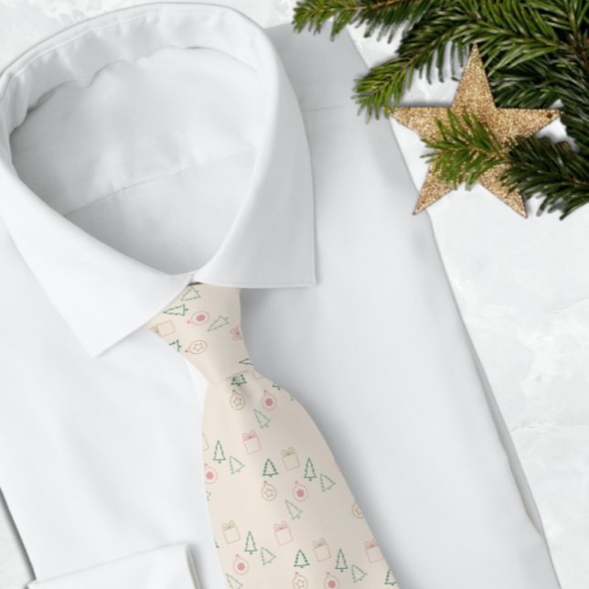 Cravate Noël chic (Créateur téléchargé)