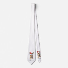 Cravate Noël Kangaroo, personnalisable