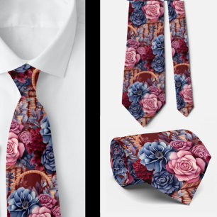 Cravate Nœud papillon pour homme   Nœud papillon floral po
