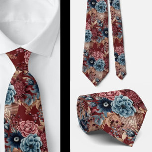 Cravate Nœud papillon pour homme   Nœud papillon floral po