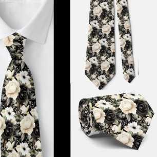 Cravate Nœud papillon pour homme   Nœud papillon floral po