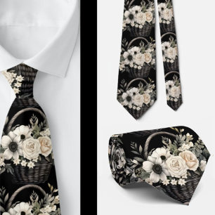 Cravate Nœud papillon pour homme   Nœud papillon floral po