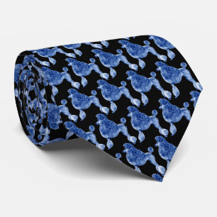 Cravate Noix de canicule bleu Indigo Denim