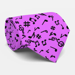 Cravate Notes musicales