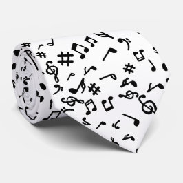 Cravate Notes musicales