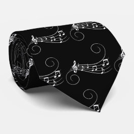 Cravate Notes musicales