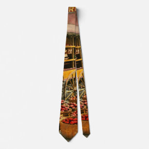 Cravate Nourriture - légumes - marché 1908 d'Indianapolis