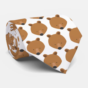 Cravate Novelty Bear Animal