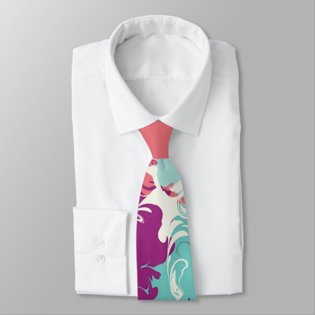 Cravate Nuages Dans Mon Café (Attaché)