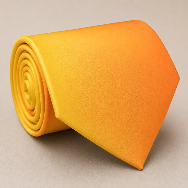 Cravate Nuance Jaune Orange (Créateur téléchargé)