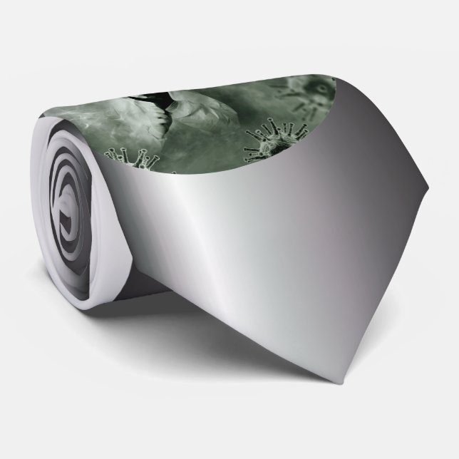 Cravate Nurse coronavirus (Roulé)