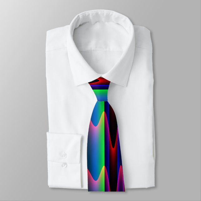 Cravate Obscurité abstraite (Attaché)