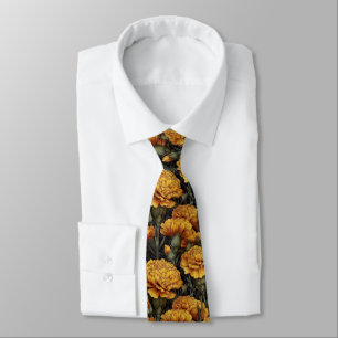 Cravate Œillet Floral Cadeau de Garçon d'Honneur Classique
