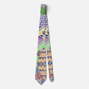 Cravate Oeufs de Pâques ukrainiens (Pysanky) Design cravat