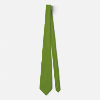 Cravate Olive Drab Green 6B8E23 Couleur - Option pour ajou