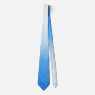 Cravate Ombre Bleu et blanc Plonger dans des teintes oniri