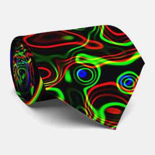Cravate Options Abstraites de Neon Art 1&2