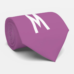 Cravate Orchidée moderne simple